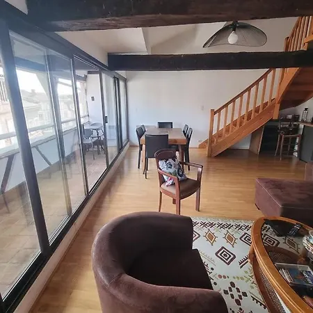 Appartement Exceptionnel 4 Etoiles Hyper Centre 65 M2 Au 4eme Etage Sans Ascenseur Avec Tour Du 12eme Siecle Albi